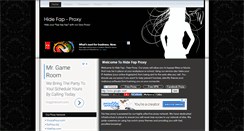 Desktop Screenshot of hidefap.com